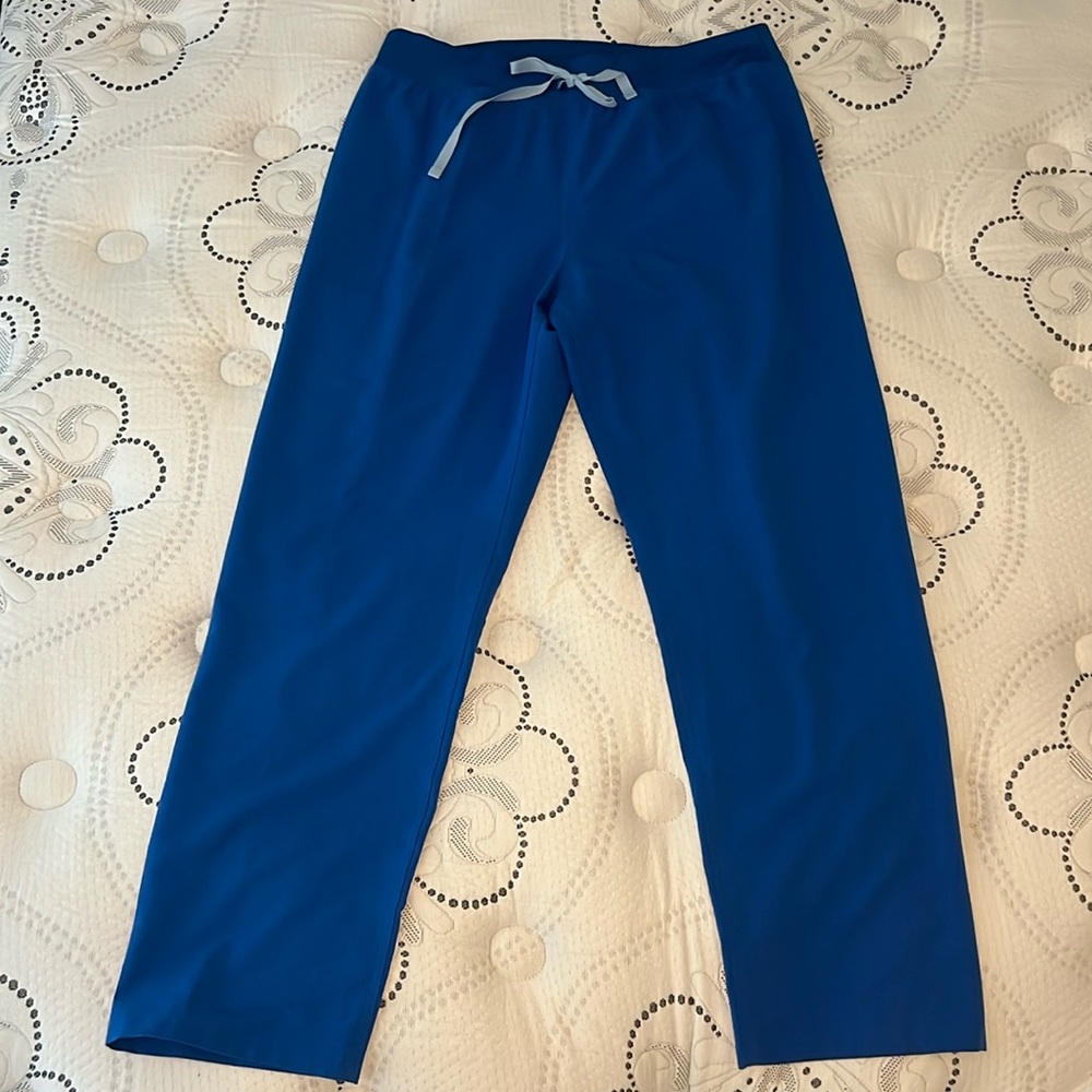 FIGS women's Royal Blue Livingston™ High Waisted - Tall Basic Scrub Pants